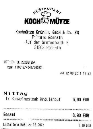 bzum Hffner Kochmtze Restaurant